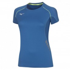 Mizuno T-Shirt Premium JPN Tee Donna Royal